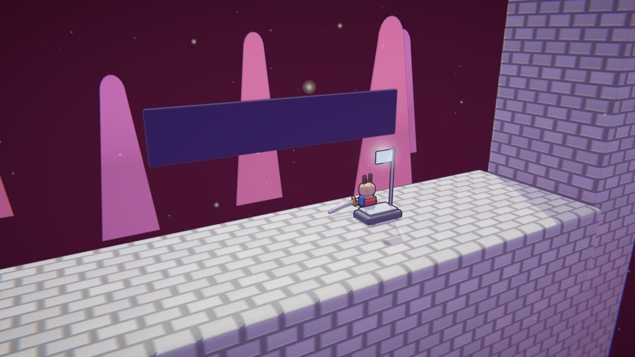 Puzzle mode: the back world after the flip
